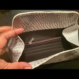 wallet or clutch (White & Gray)